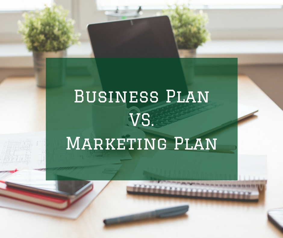 the difference between marketing plan and business plan